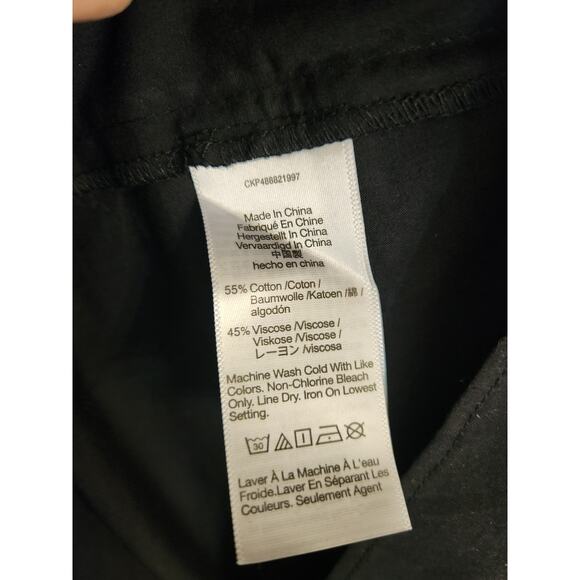 NWT Madewell V-Neck Balloon-Sleeve Maxi Dress Black 14 - Picture 11 of 11